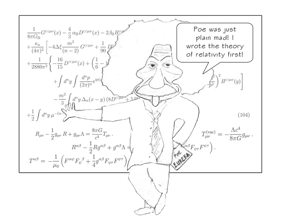 ‘Einstein saw Poe as a threat’