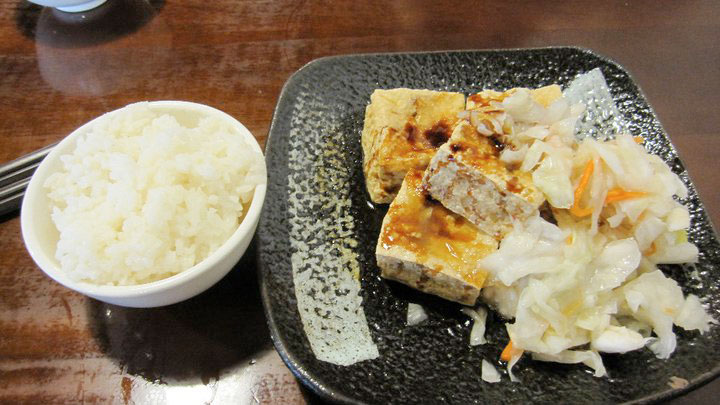 What’s cooking – Scallion and mapo tofu