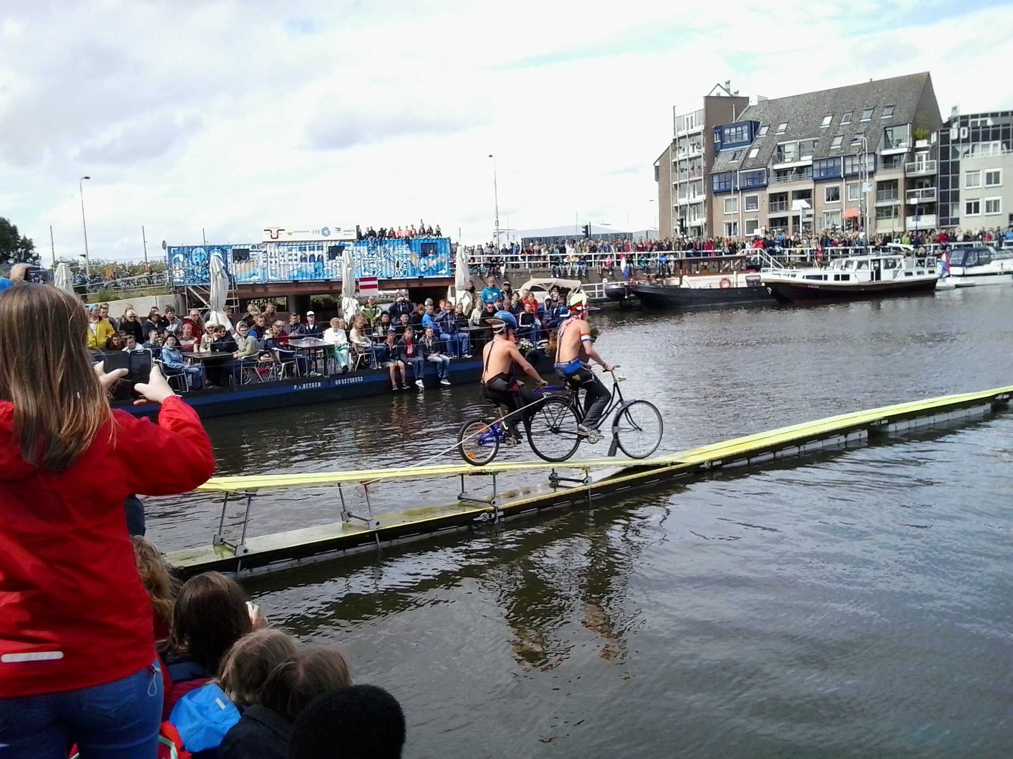 Mooie onderwaterbeelden bij Fiets ‘m d’r in