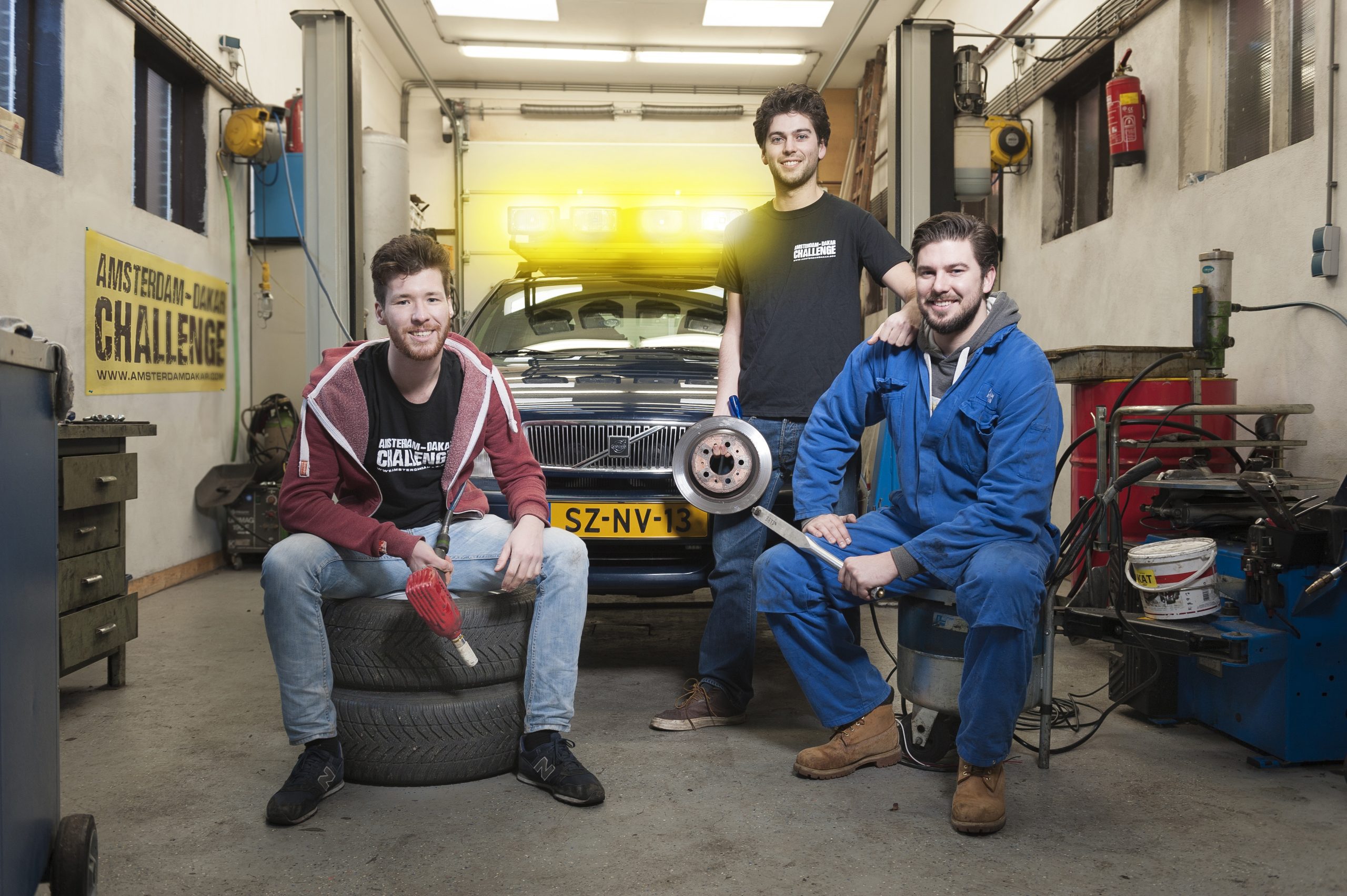 Met een oud barrel dwars door de Sahara