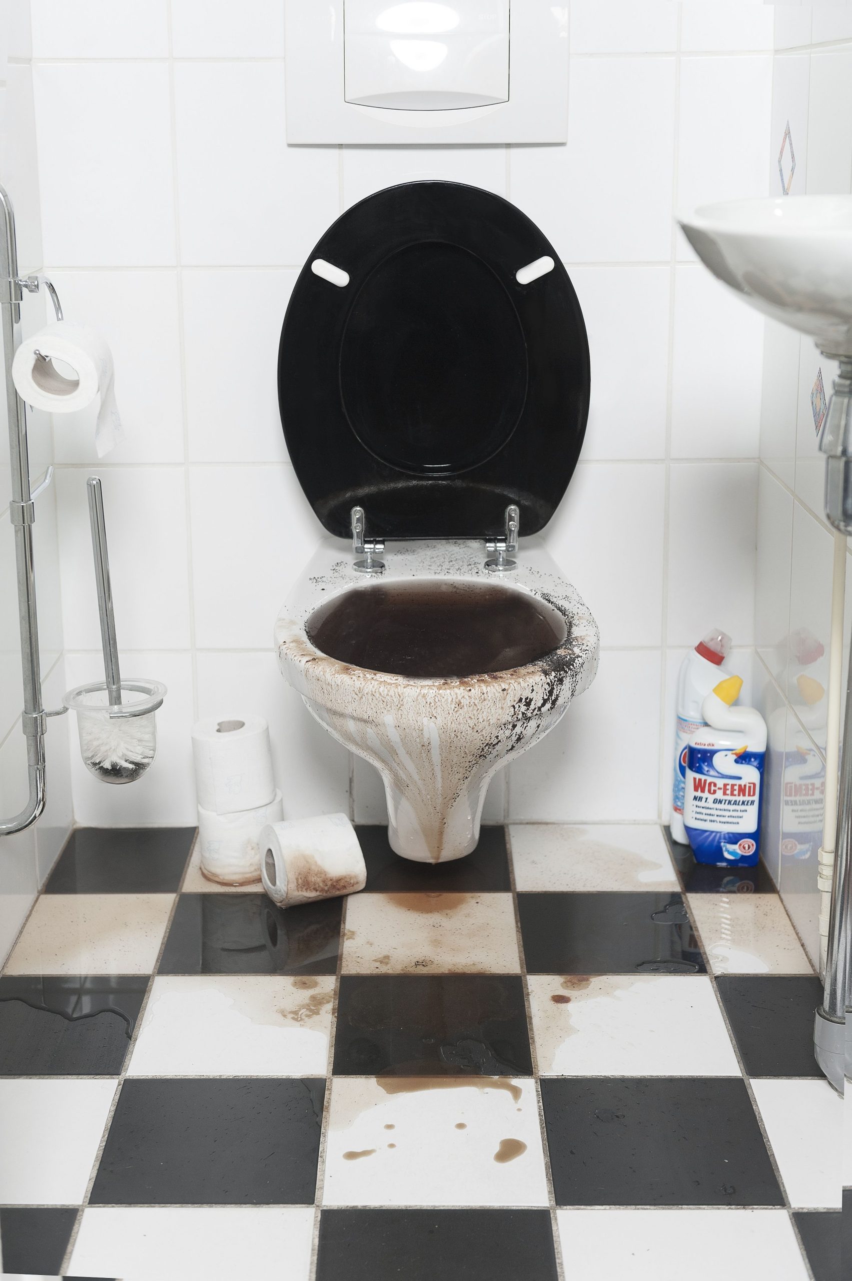 Zoektocht in het riool