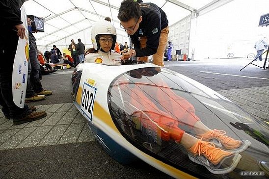 Racing as slowly as possible