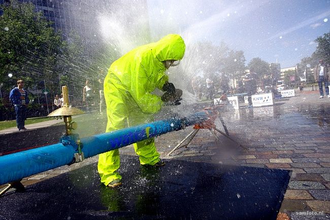 Kraantjes monteren onder druk