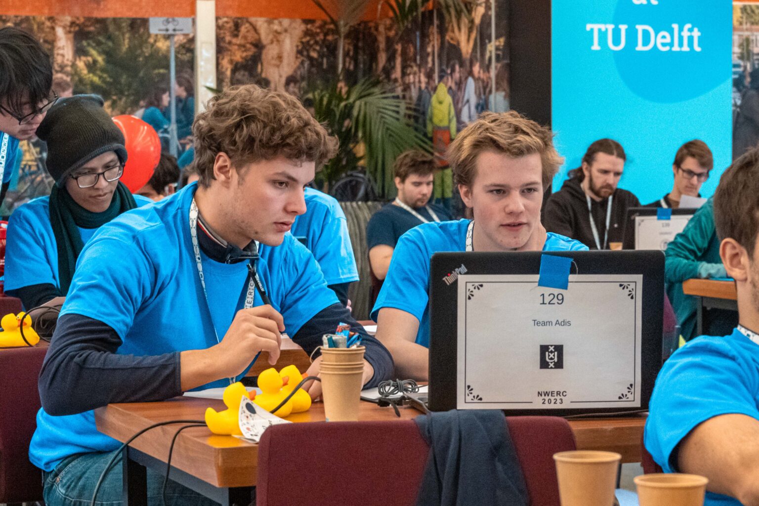 Aula was dagenlang een programmeertempel