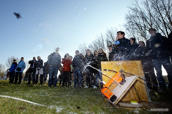 Knallend slot Junior TU Delft