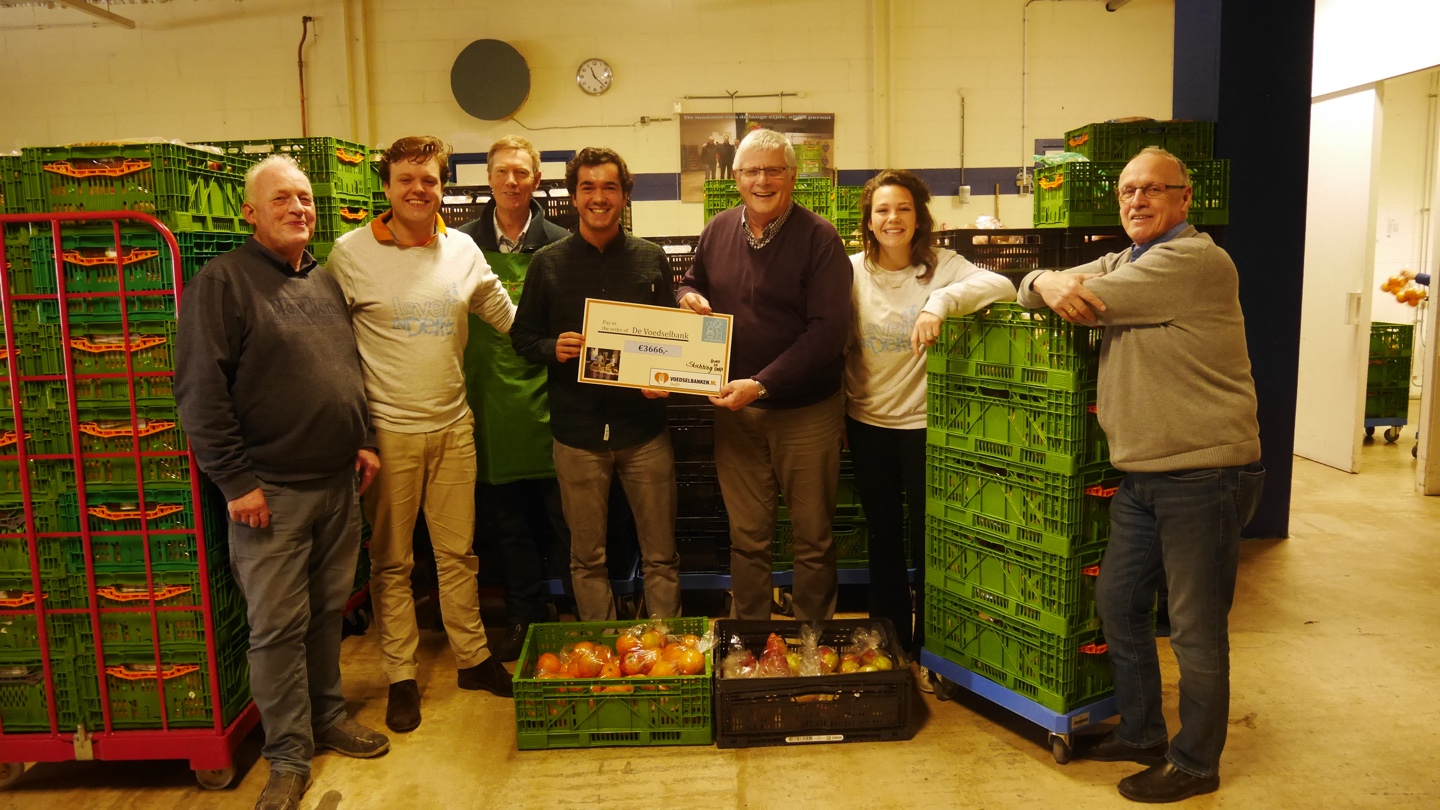 Studenten halen geld op voor Voedselbank