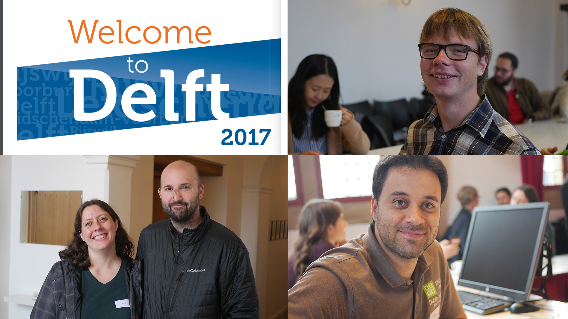 These people went to the Welcome to Delft event