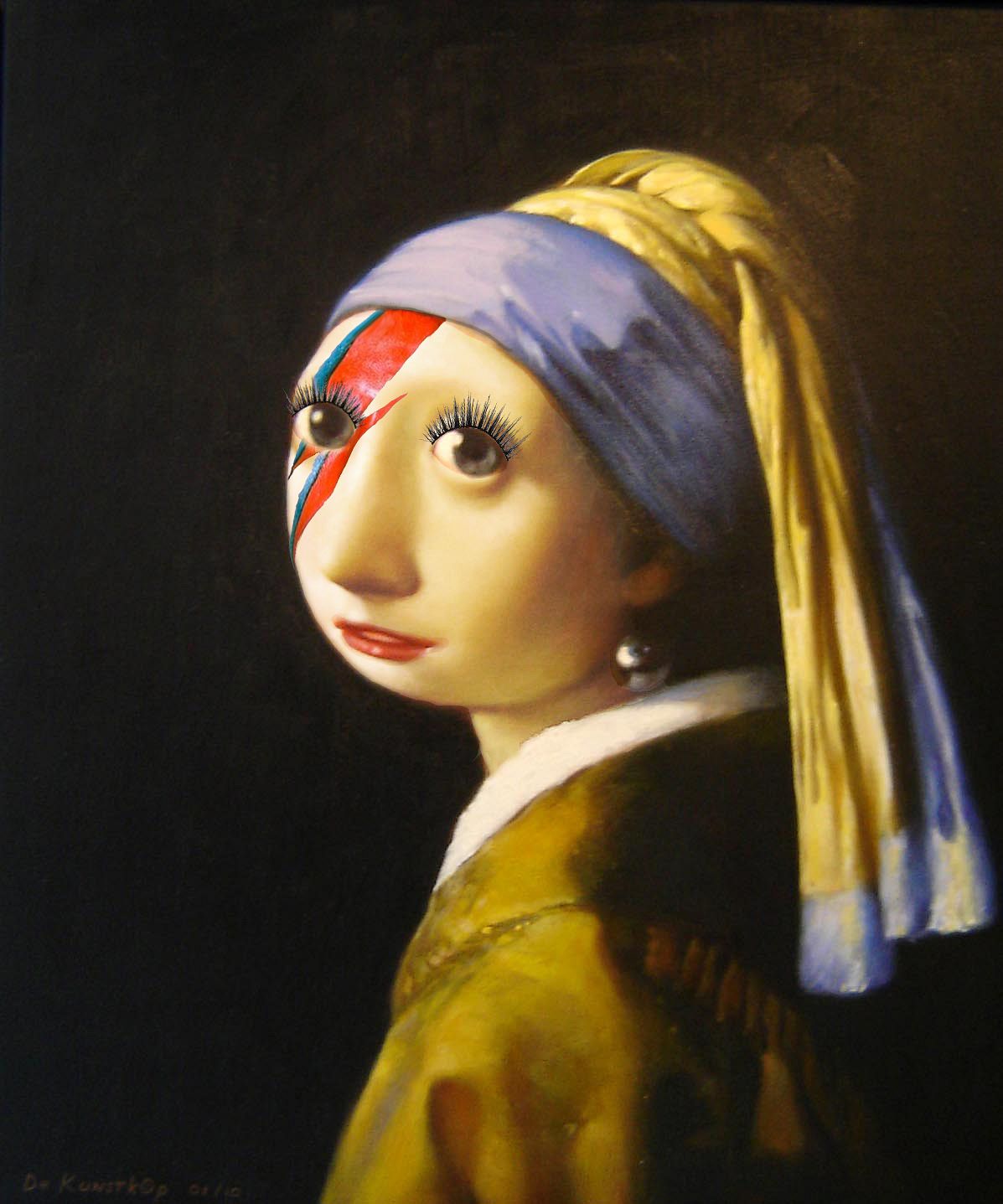 Meisje met de parel treurt om Bowie