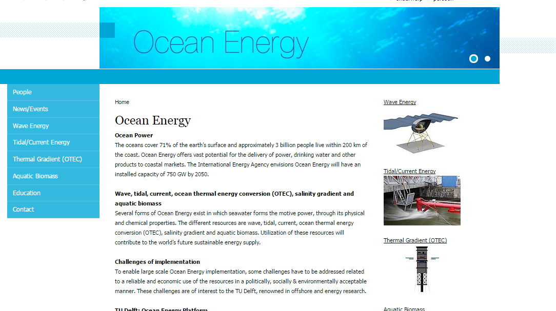 New Ocean Energy Platform