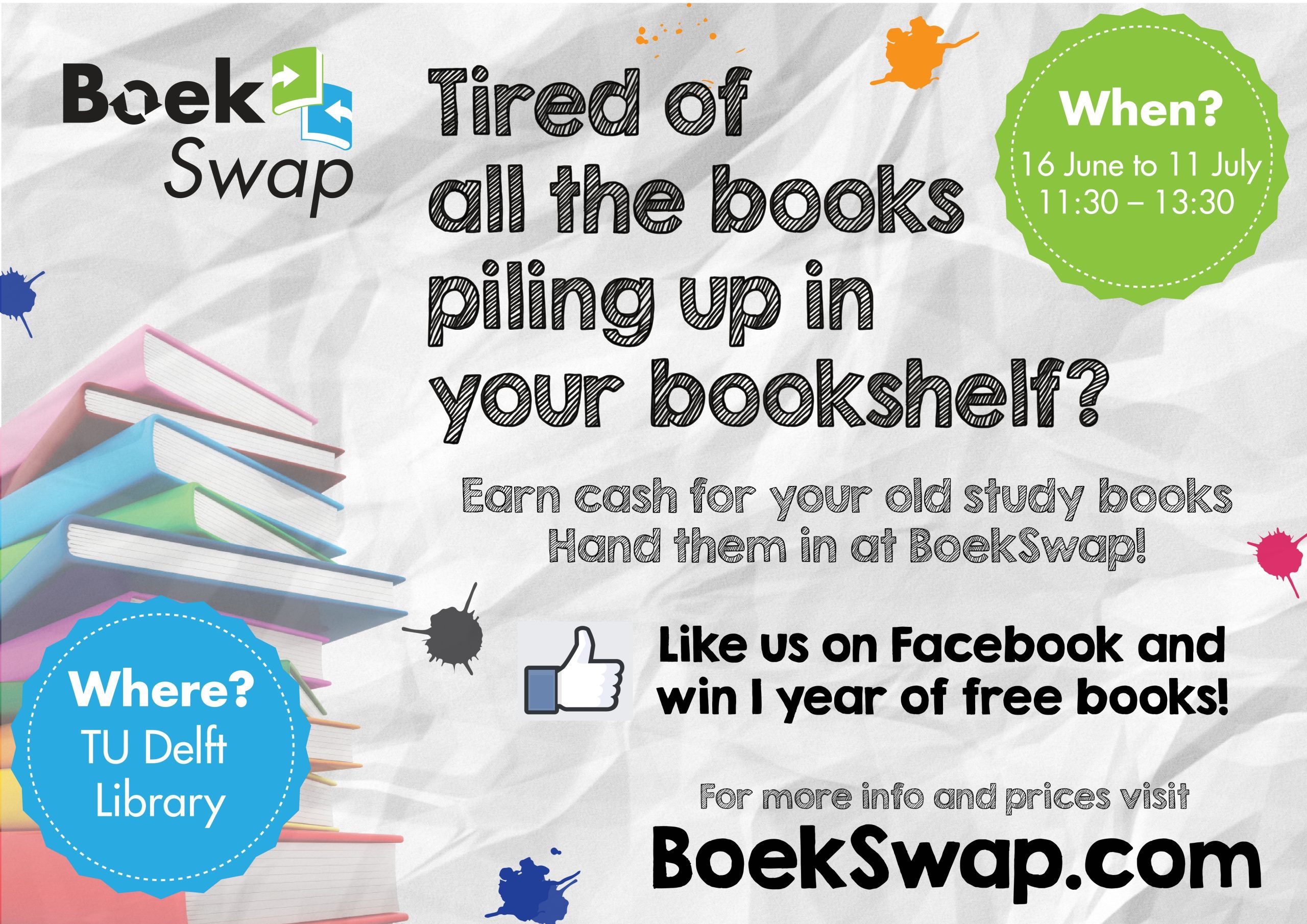 Save money with BoekSwap