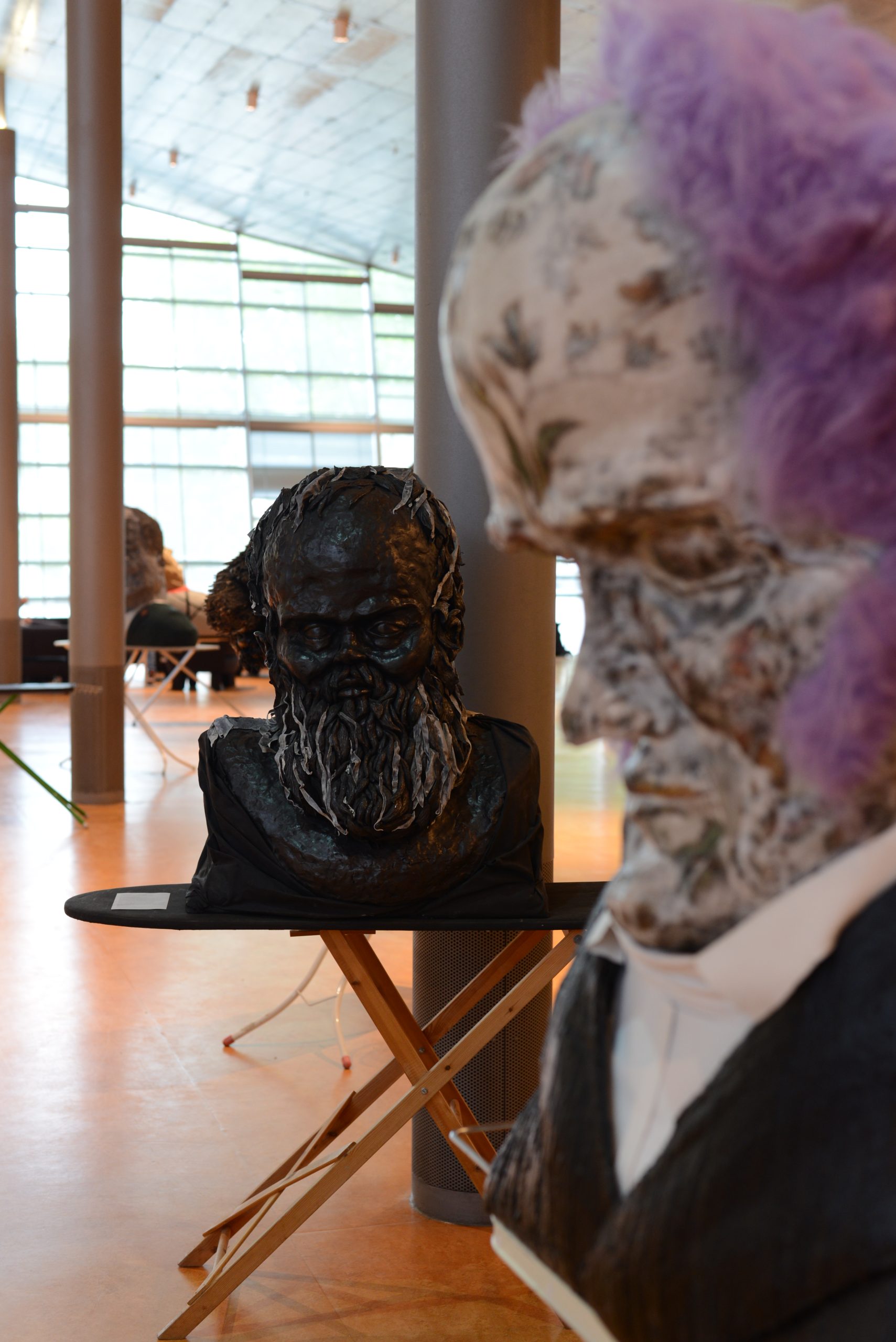 An ‘Island Of Thoughts’ in the library