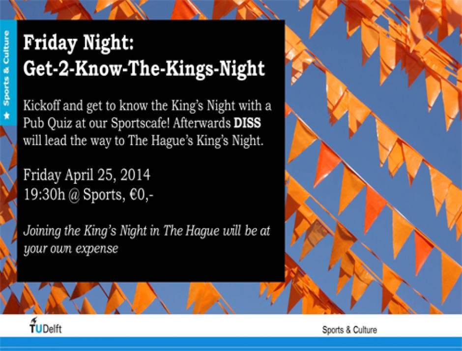 Get the King’s Night party started