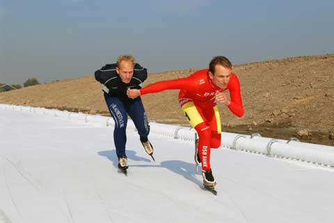 Vijf kilometer ‘natuurijs’