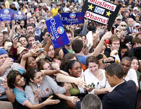 Campagne voeren op z’n Amerikaans