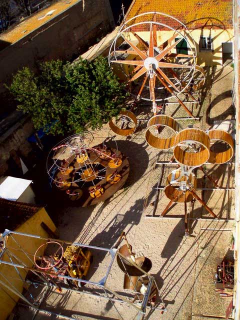 Mooi weer voor dronken clown