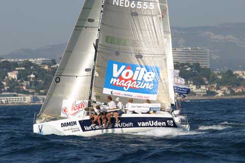 Tour de France op zee