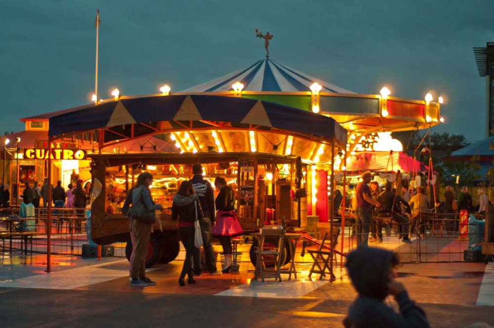 Misselijk worden in de zweefmolen