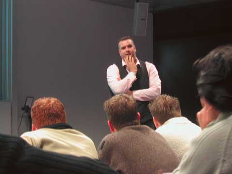 Verkoopcursus van een hip presentatiekanon