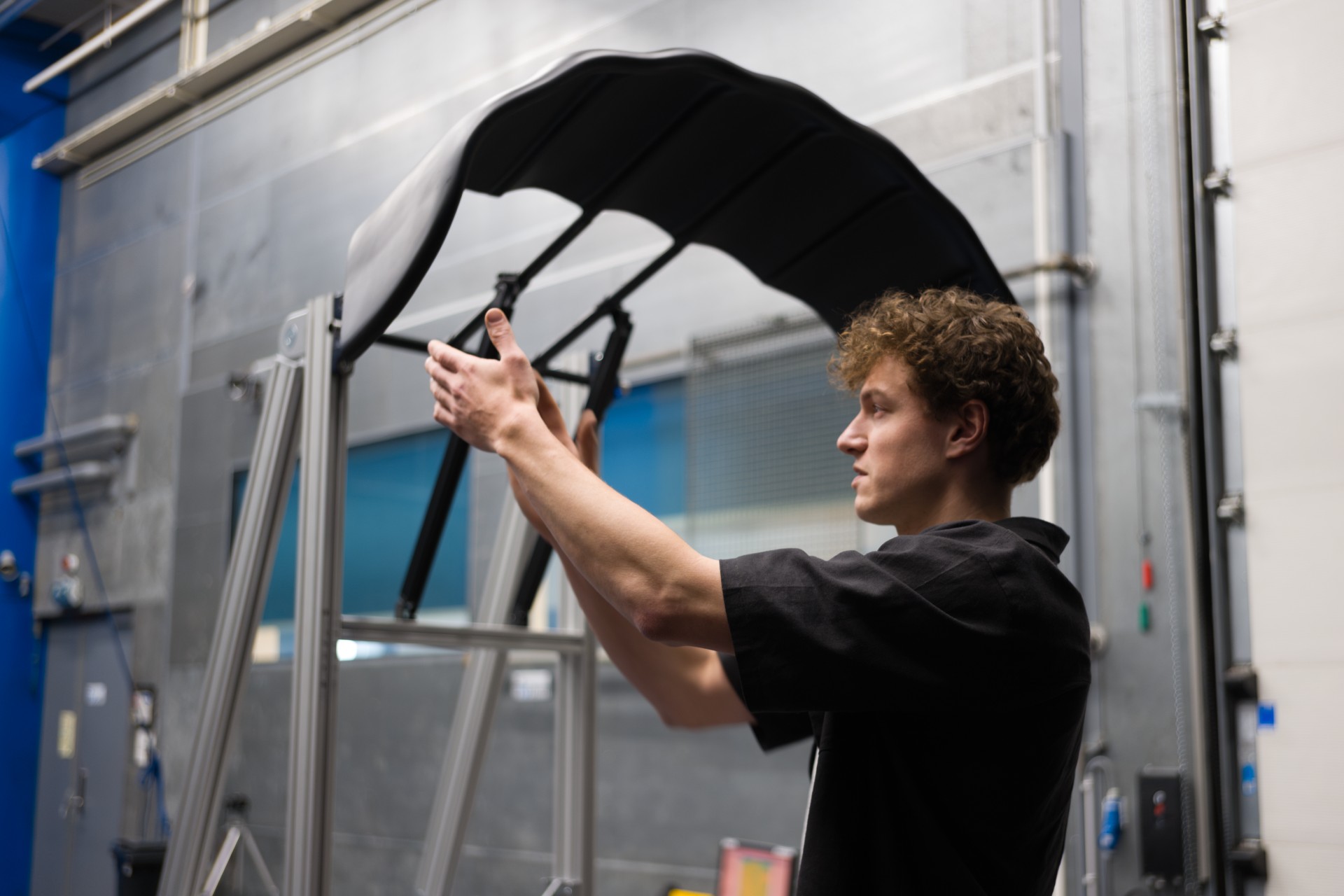 uitlijnen in windtunnel